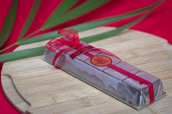 Torrone 110g alla nocciola con zafferano in stimmi - immagine 3